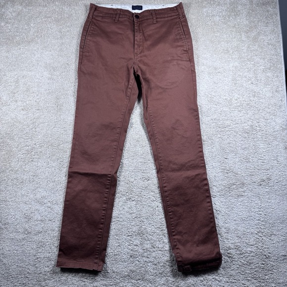 Levi Strauss & Co. Other - Levi Strauss & Co. Mens Chino Pants Straight Leg Pockets Size 30x32 Burgandy